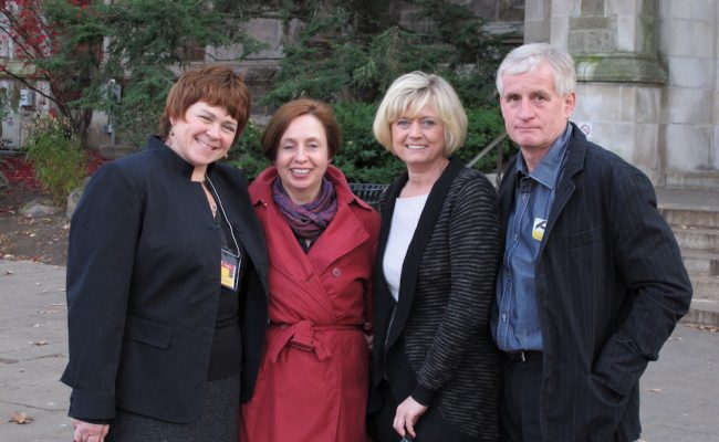 Polish Cultural Fund members with Barbara Myszynski